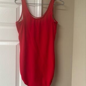 Weissman Red Leotard